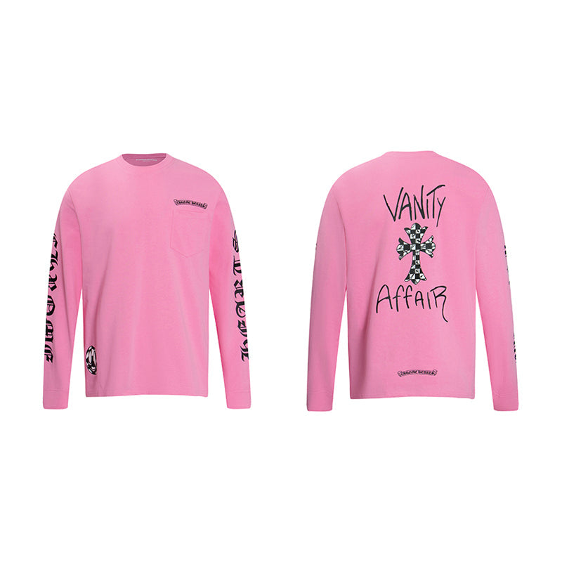 Chrome Hearts Men's Long-Sleeve T-shirt Sweatshirt K8002