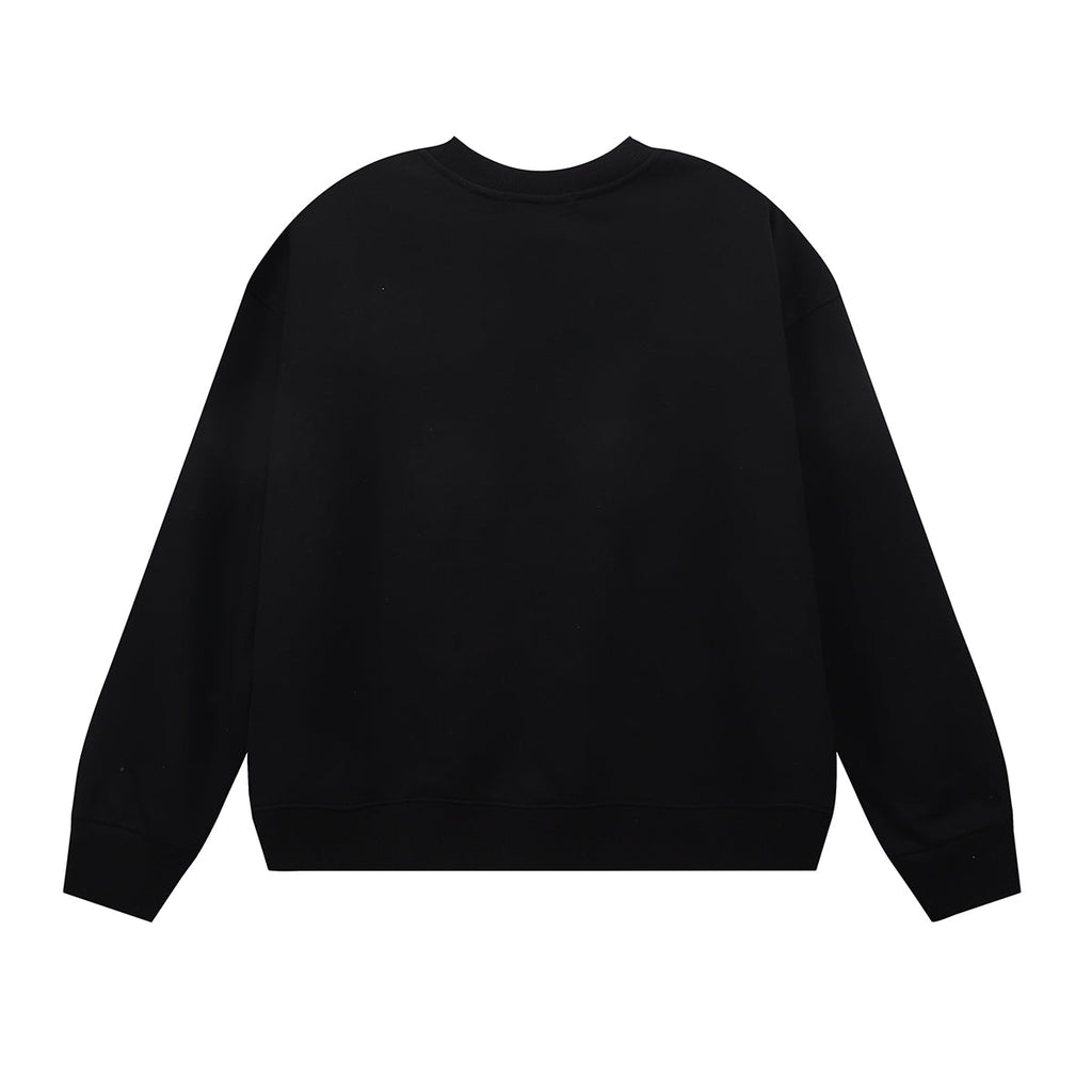 Purple Men's Long-Sleeve T-shirt Sweatshirt 1134